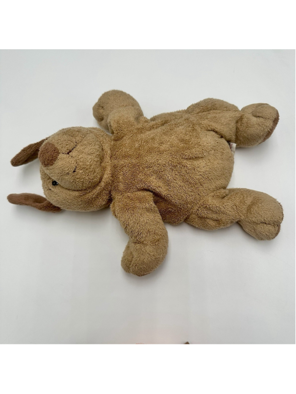 Ty Pluffies Puppers Plush Puppy Dog Soft TyLux 2003 Stuffed Toy Brown Tan - Picture 5 of 9
